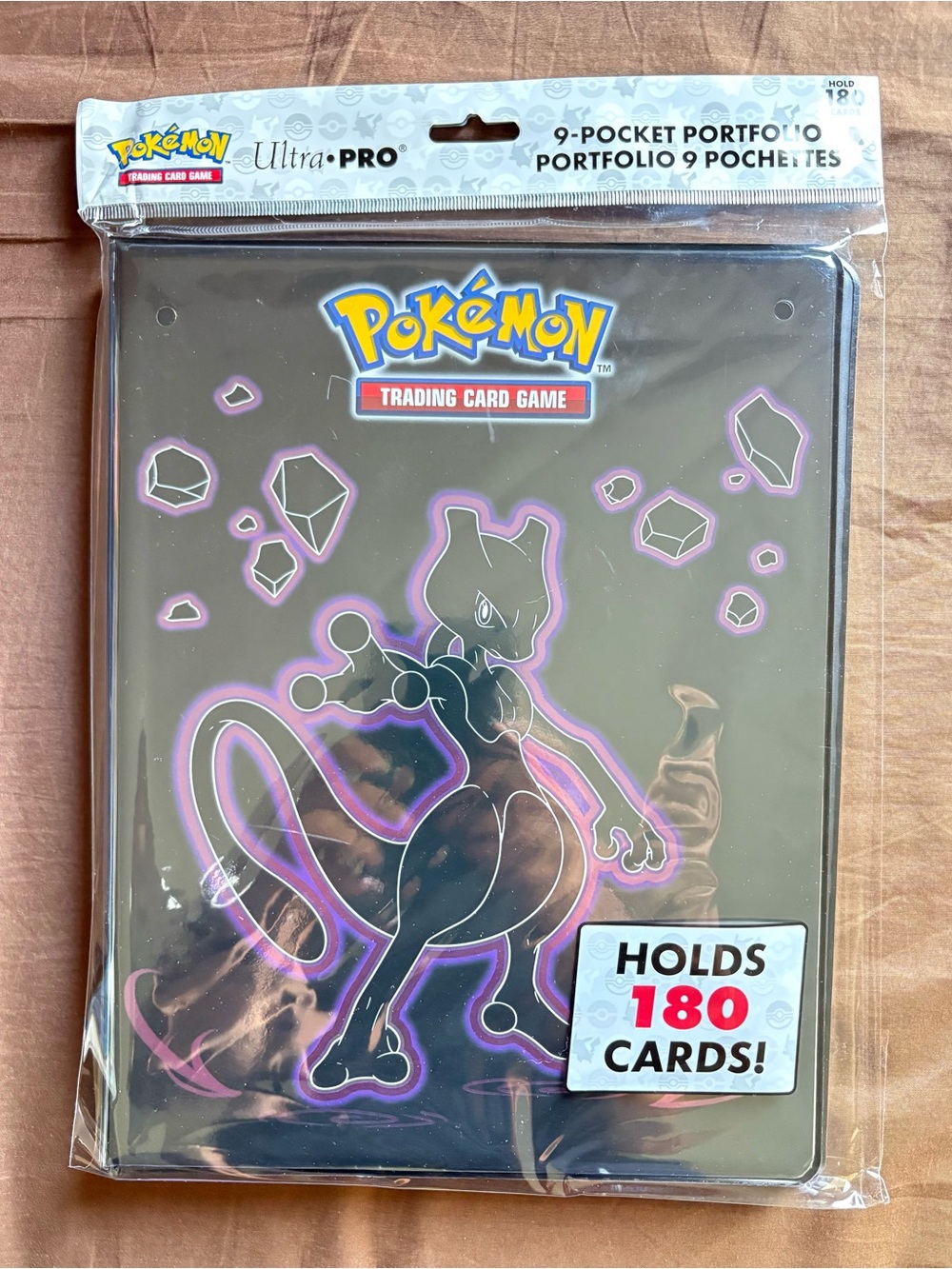 Ultra PRO Pokémon Mewtwo 9-Pocket Card Portfolio - Black